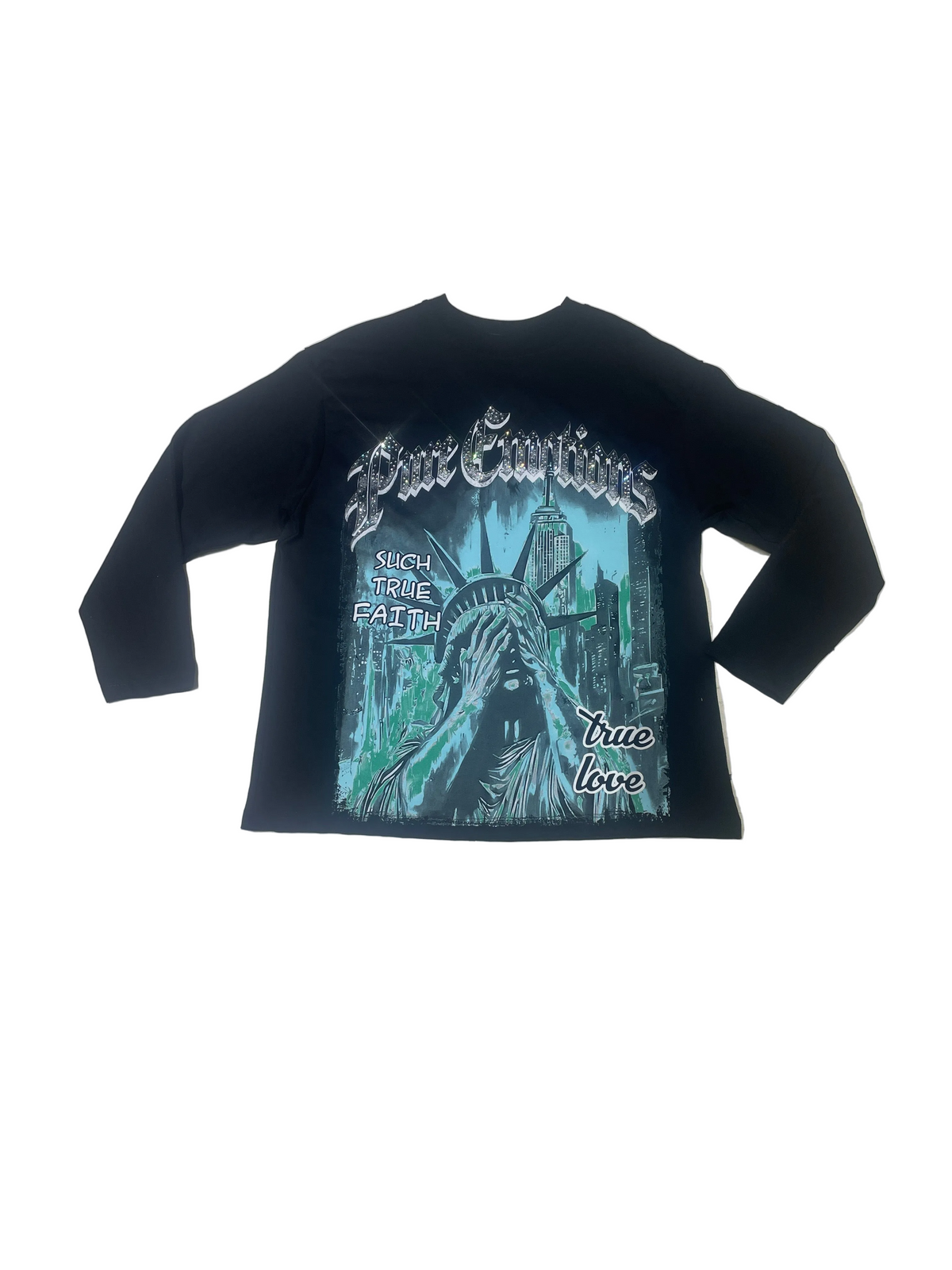 Long Sleeves Diamond