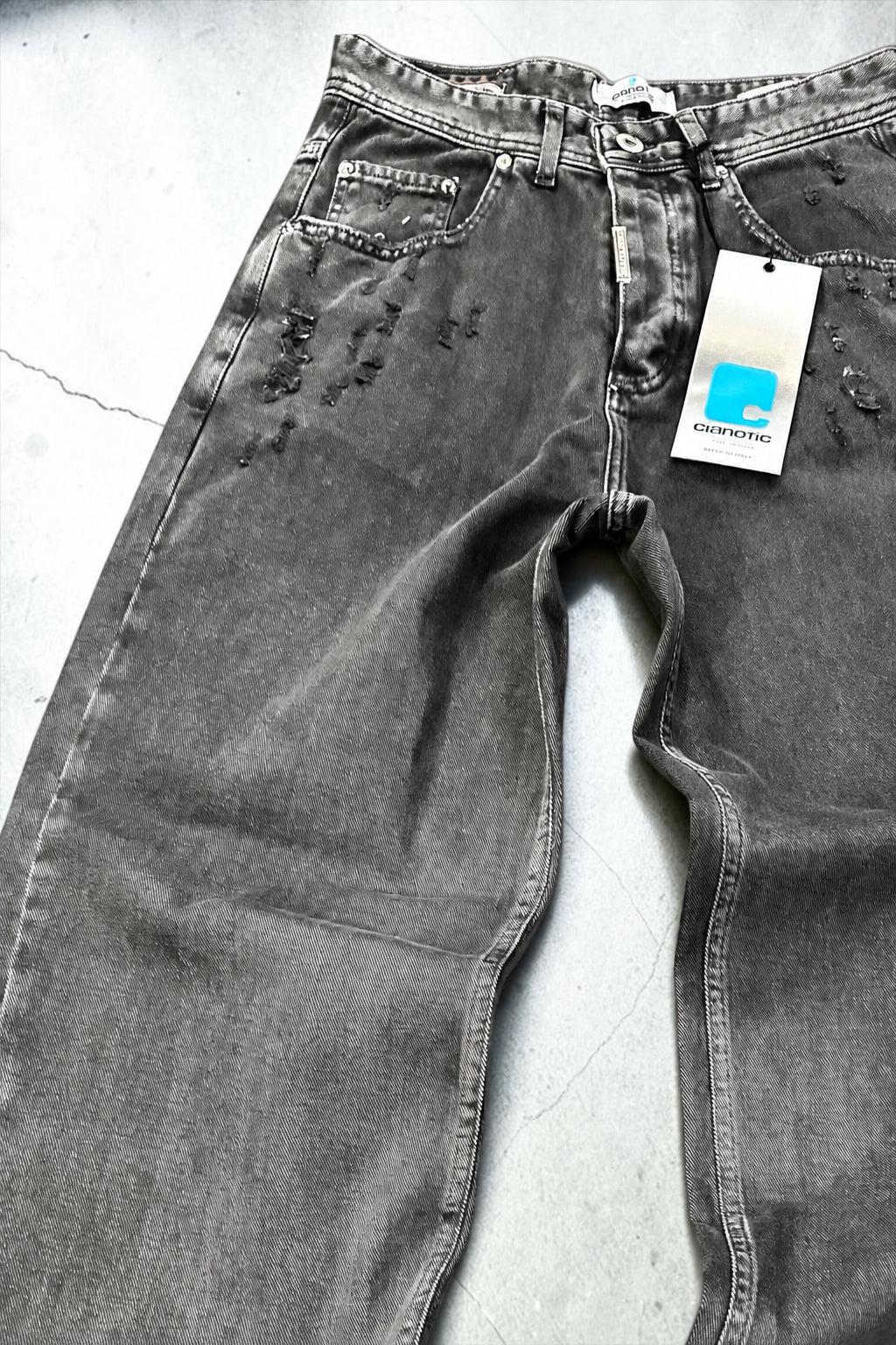 Jeans baggy Cianotic