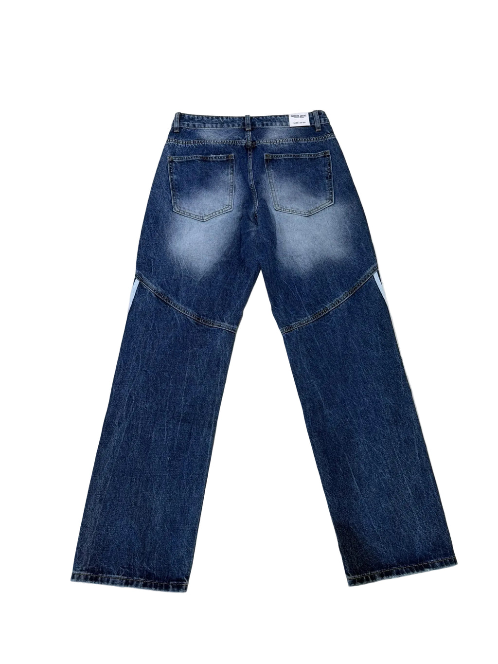 Jeans Blue Strisce Bianche