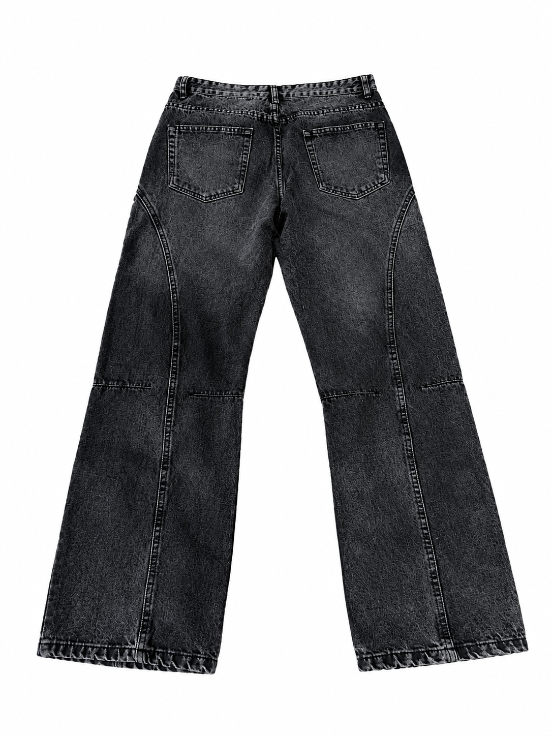 Jeans baggy sfumato