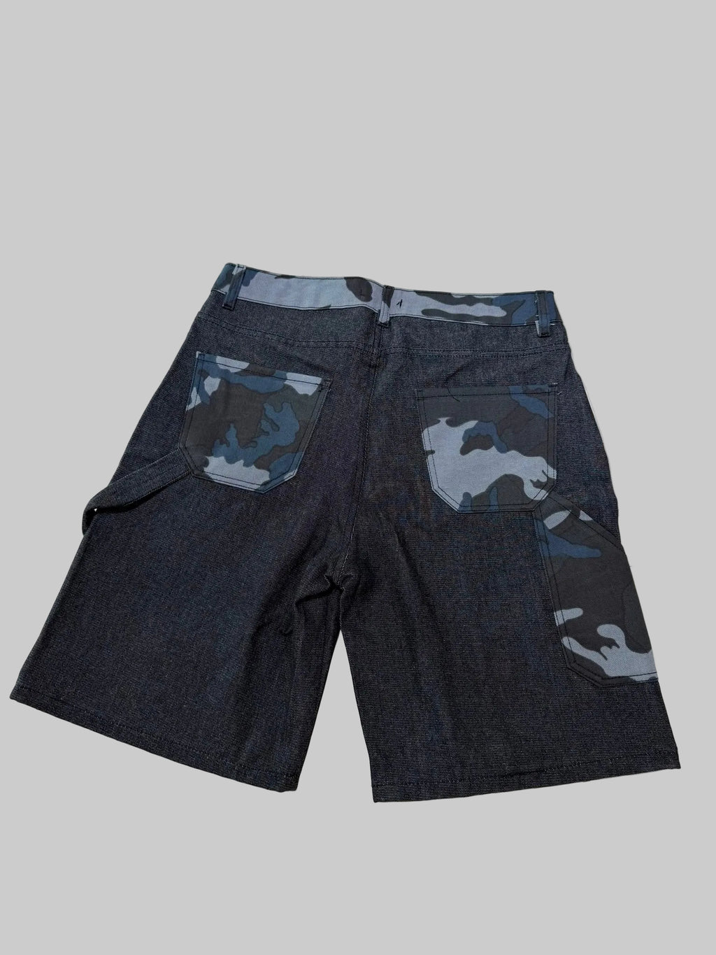 bermuda denim mimetico