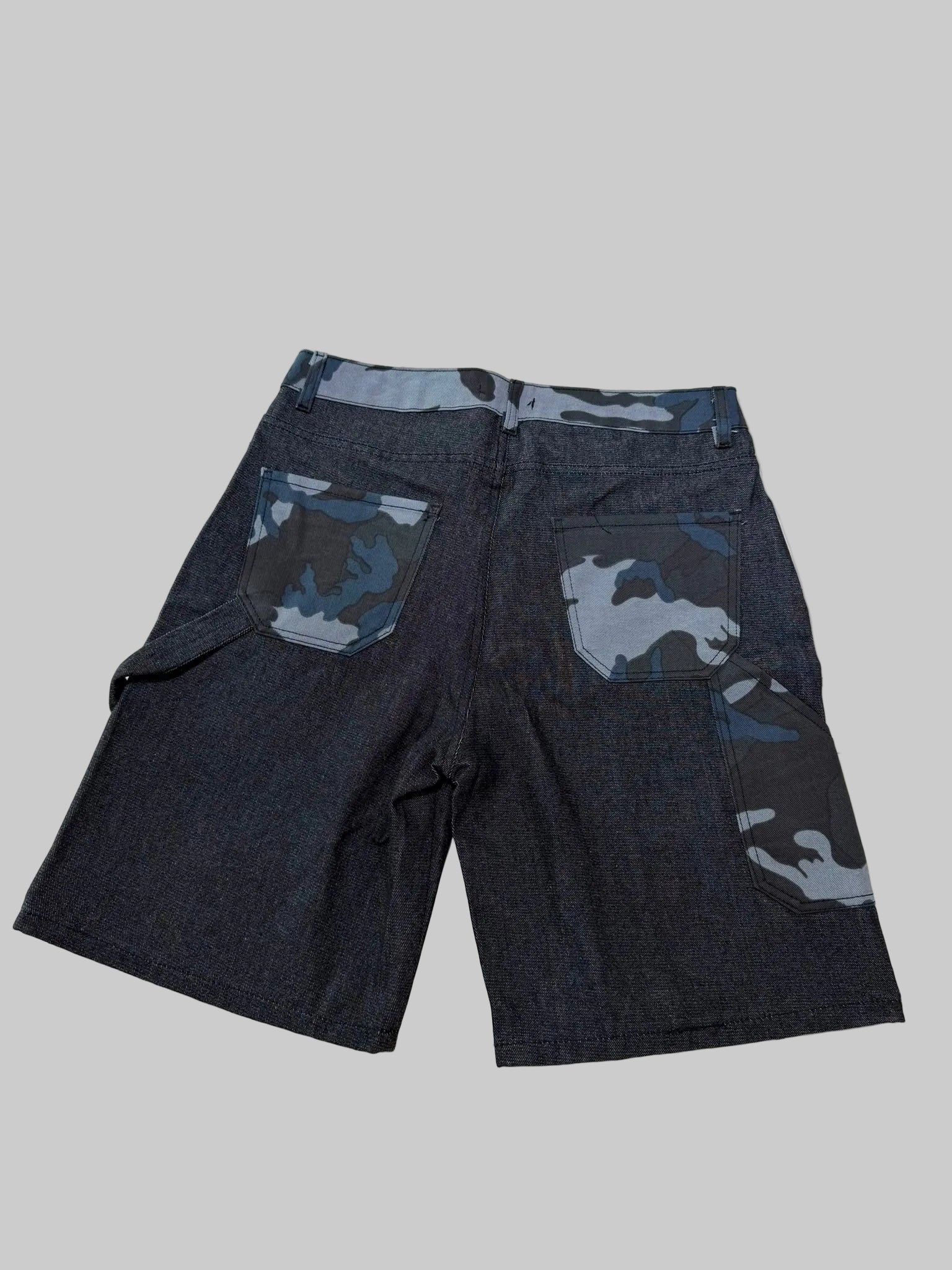 bermuda denim mimetico