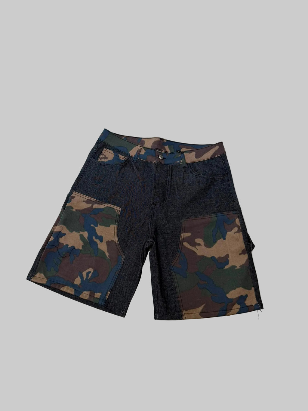 bermuda denim mimetico