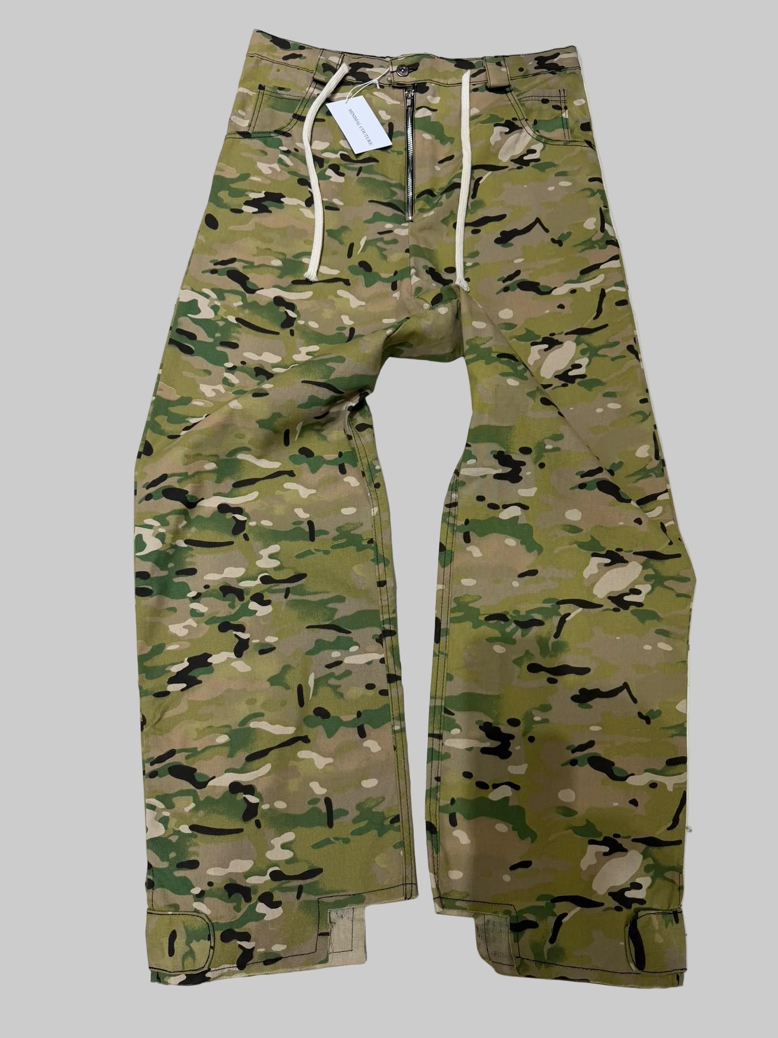 pantalone mimetico minimal