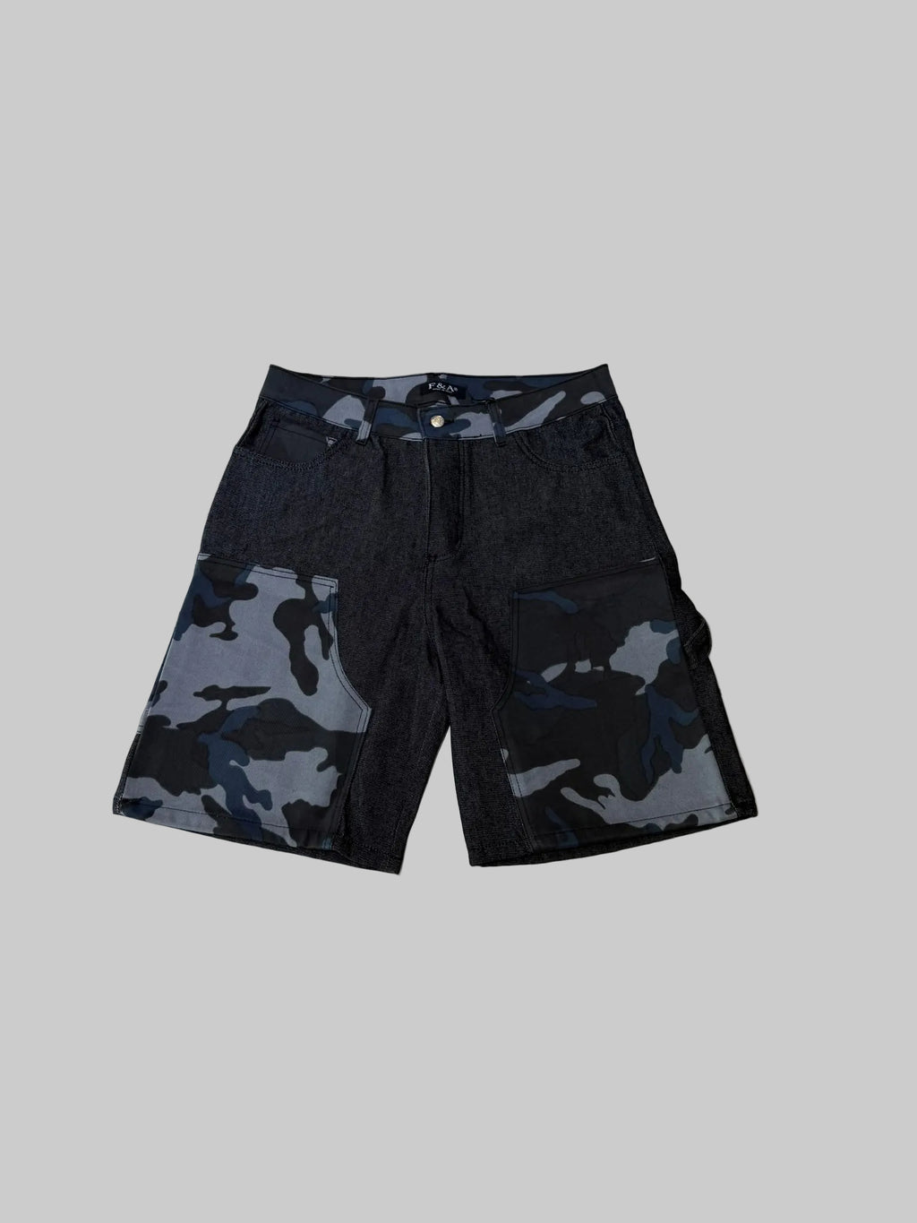 bermuda denim mimetico